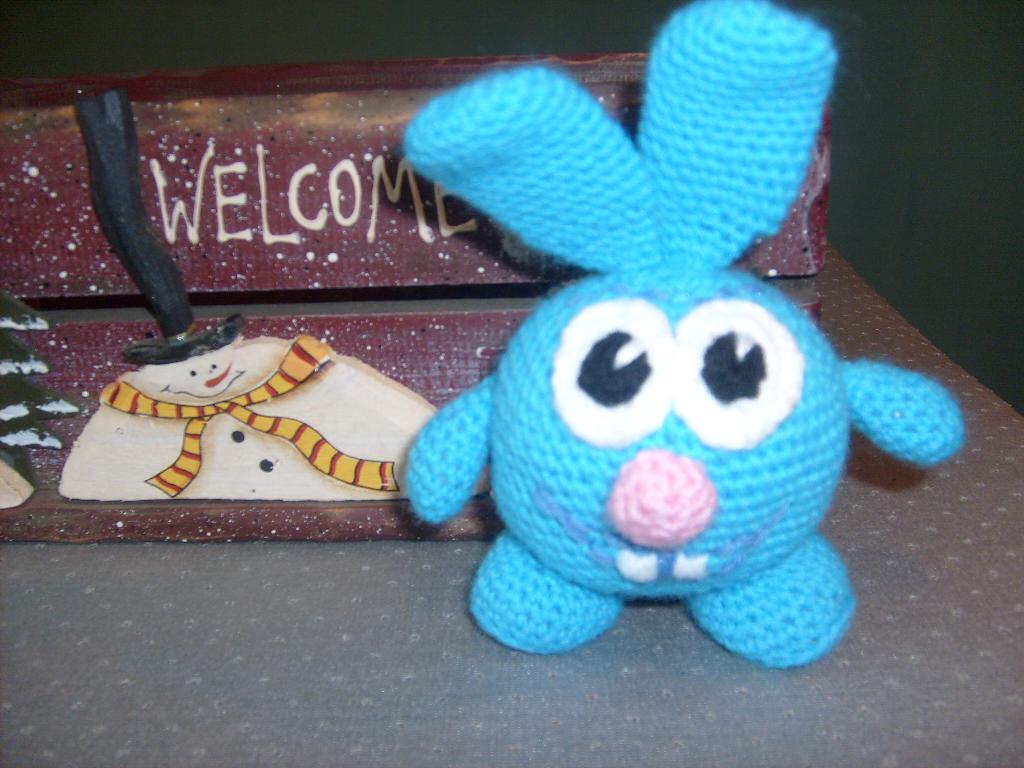 Крош. вязаные игрушки