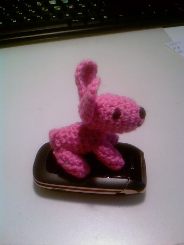 зайчик. вязаные игрушки