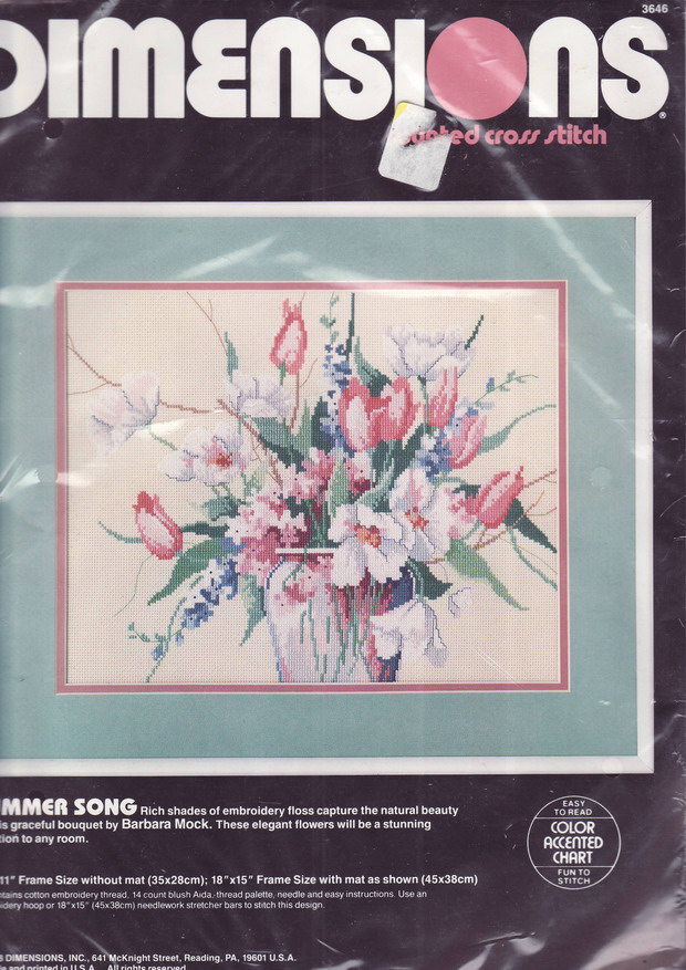 03646 Summer Song. Dimensions 1