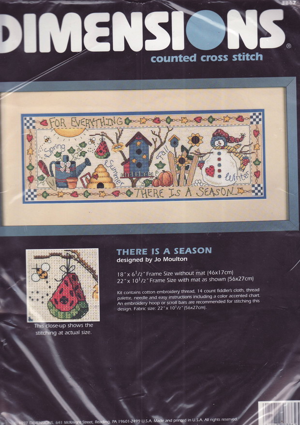03862 There is a season. Dimensions 1