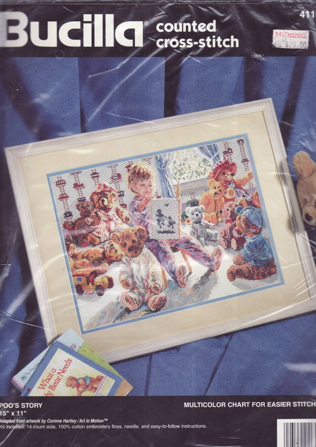 41182 Poo's story. Bucilla 1