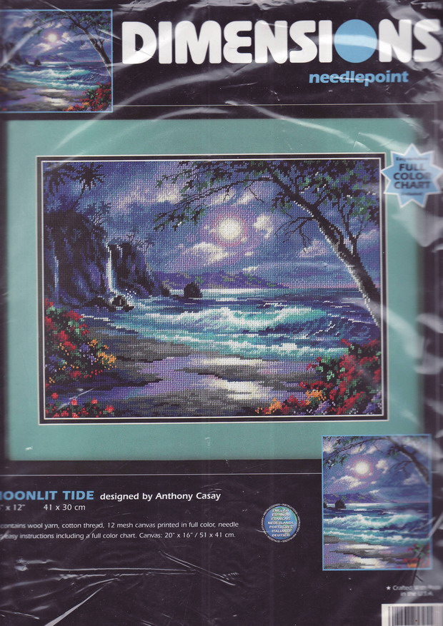 02498 Moonlit tide. Dimensions 1