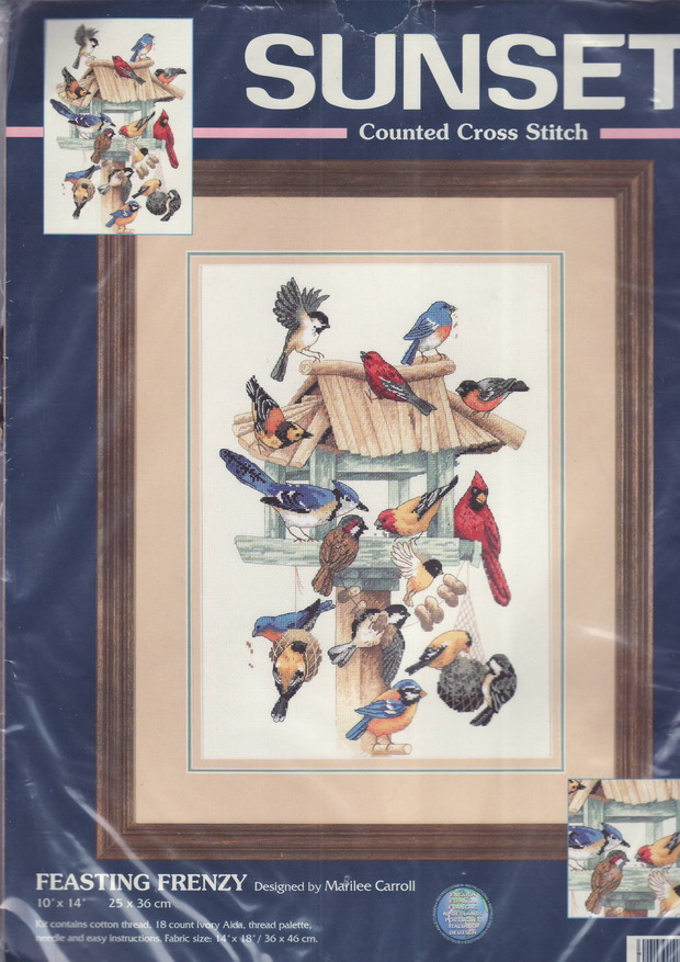 13683 Feasting frenzy. Sunset 1