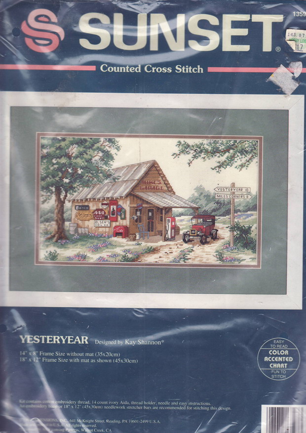 13597 Yesteryear. Sunset 1