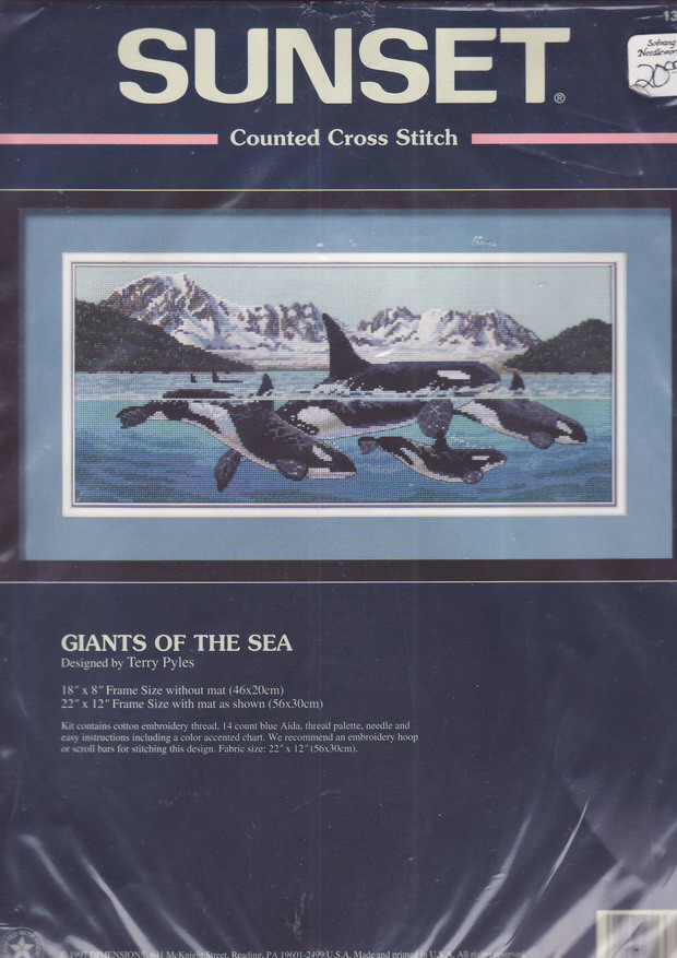 13636 Giants of the sea. Sunset 1