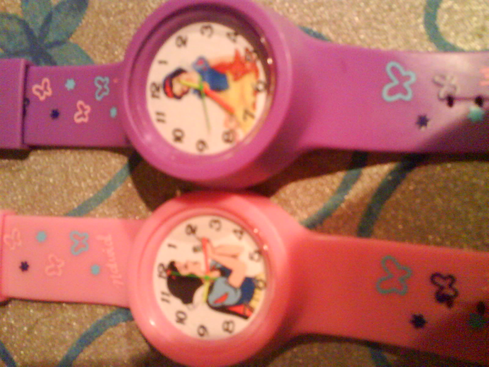 часы белоснежка 250с% с подсветкой. Часы для детей и подростков