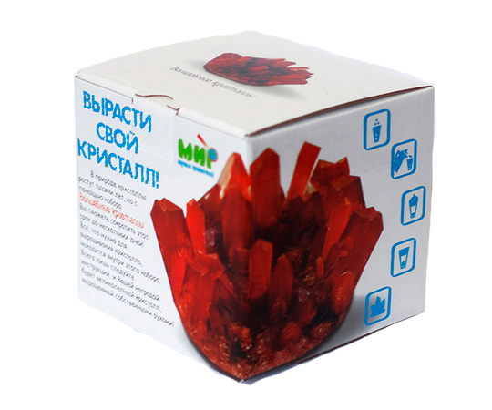 Выращивание кристаллов. Мишки