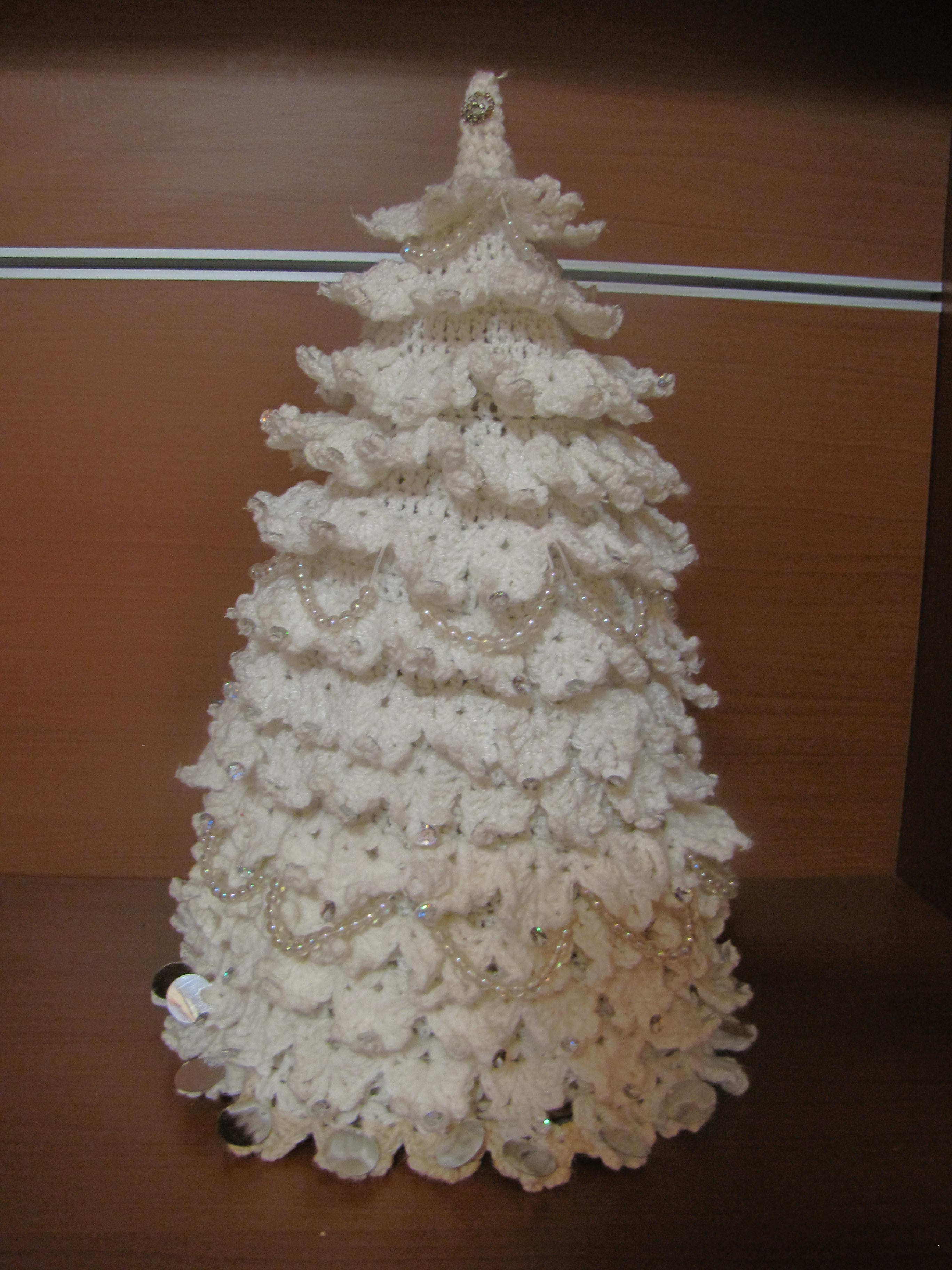 Ёлка. Елка вязанная