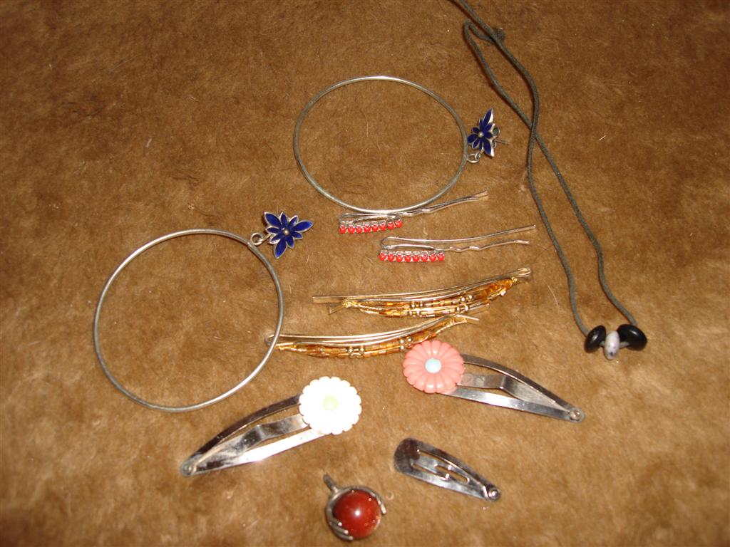 серьги из мельхиора, заколки, кулоны. бижутерия