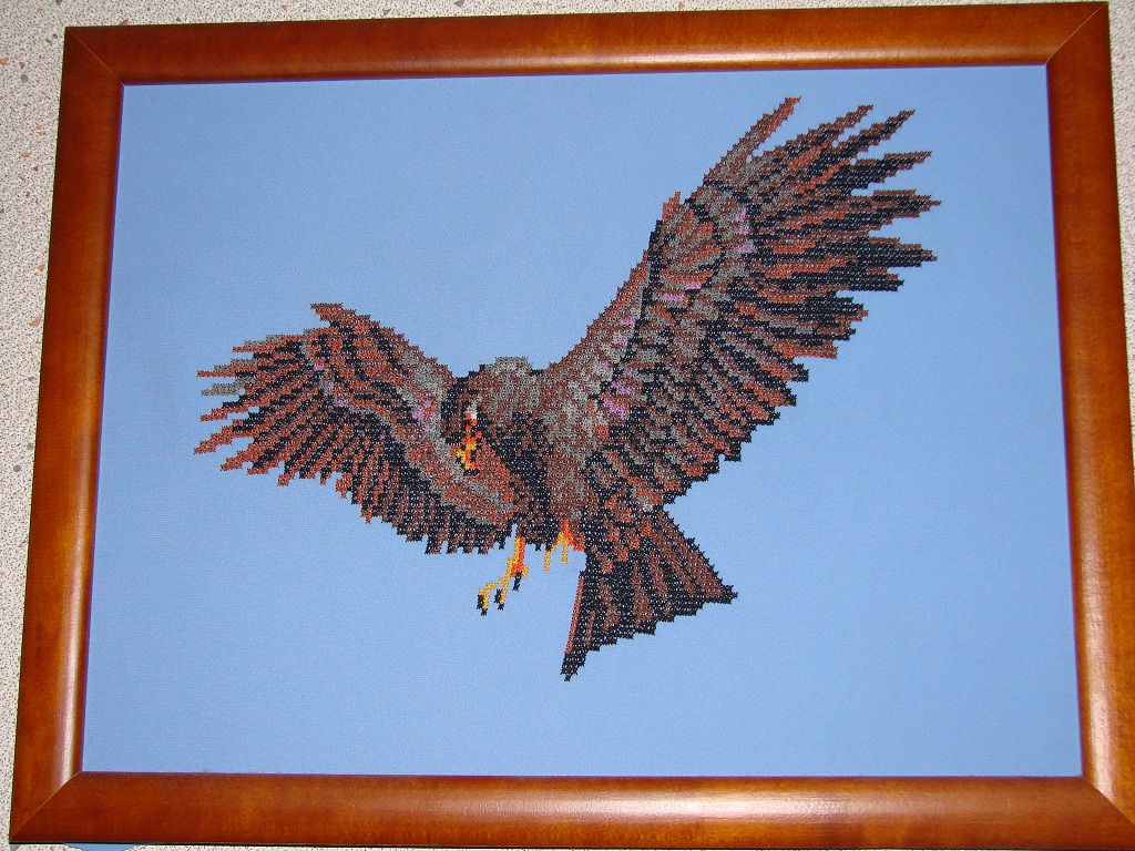 сокол - покровитель семьи соколовых. рукоделие