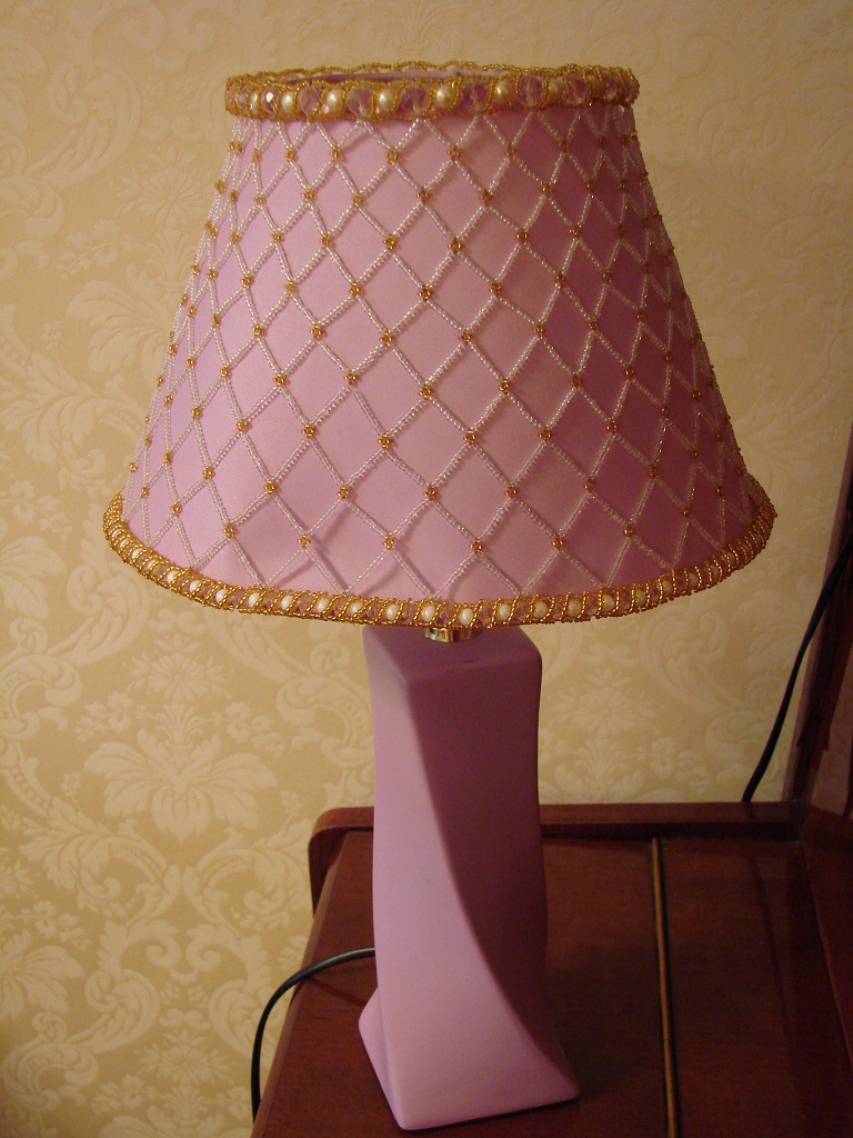 лампа. рукоделие