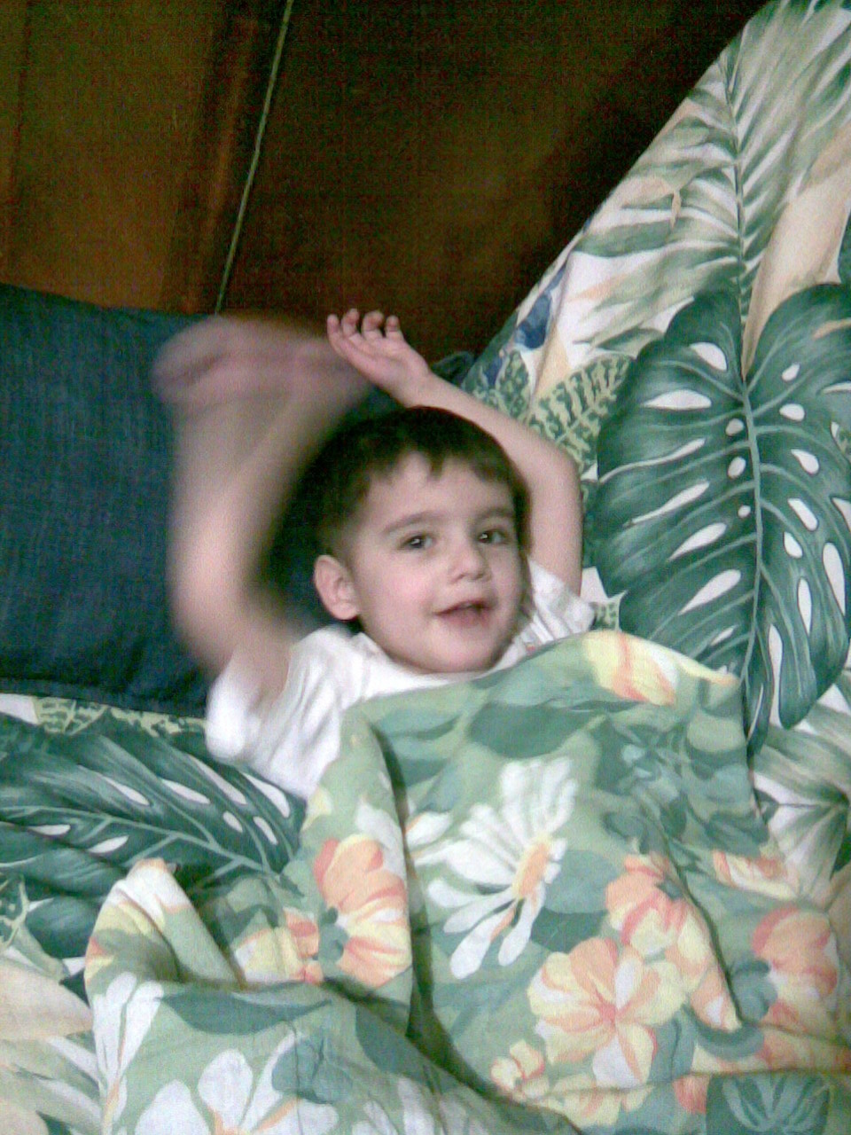 Рома на диване. 2010 год