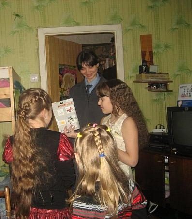 Ищем 'украденный' торт с помощью милиции :). 2010 год