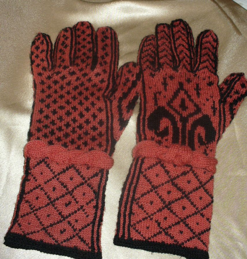 перчатки по фото. Мои работы