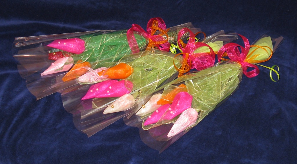 Конфеты в букетах