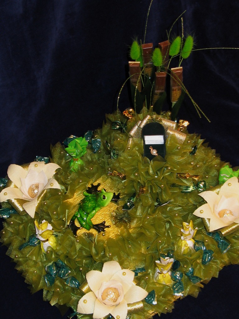 Конфеты в букетах