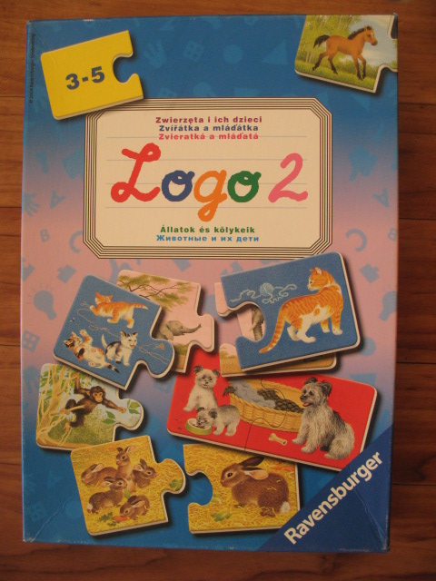 Пазлы 'Животные и их дети'. Детское