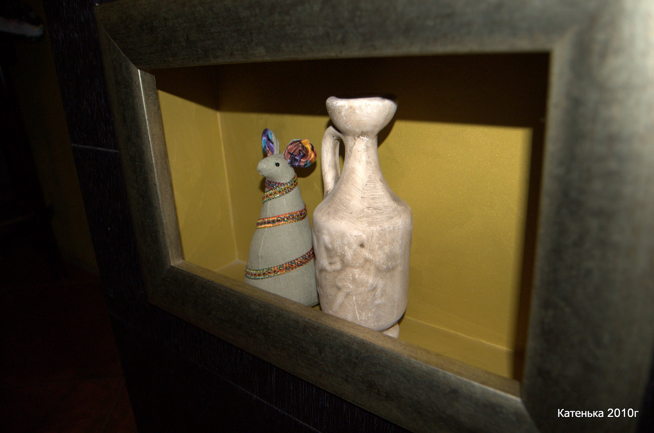 Танина мышка пыталась найти свое место в интерьере. Встреча 19-02-10