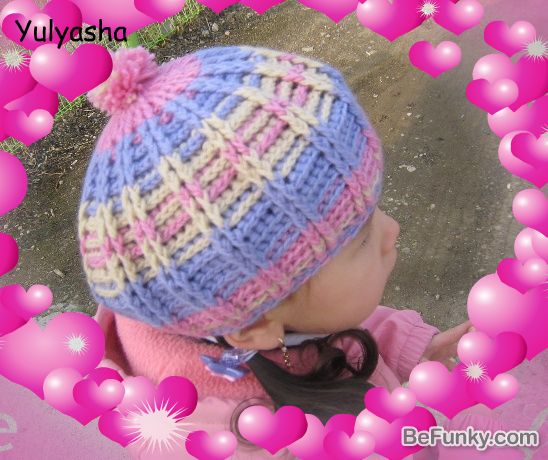 беретик 'Мучиге'. Детские шапочки, шарфики