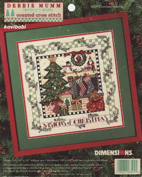 Christmas Morning 08509. Dimensions