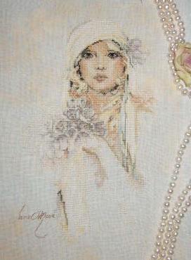 'Девушка с сиренью'. Мои работы