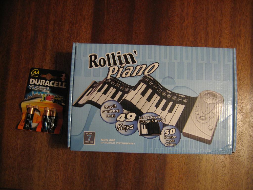 Гибкое пианино