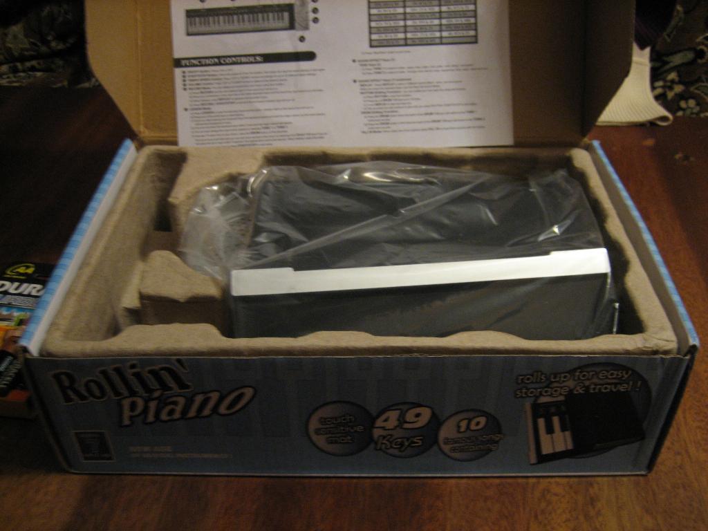 Гибкое пианино