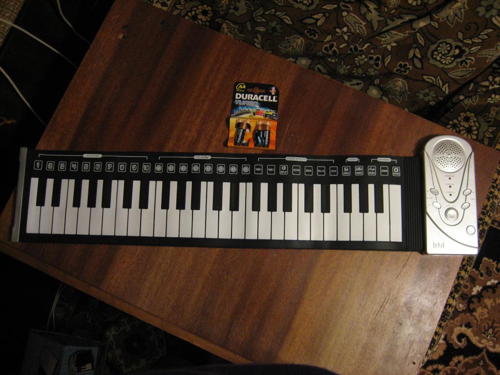 Гибкое пианино