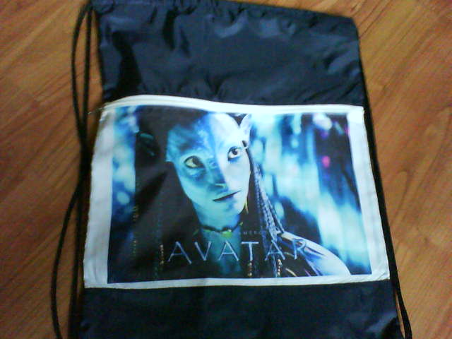 аватар черный и синий. мешки и фартуки