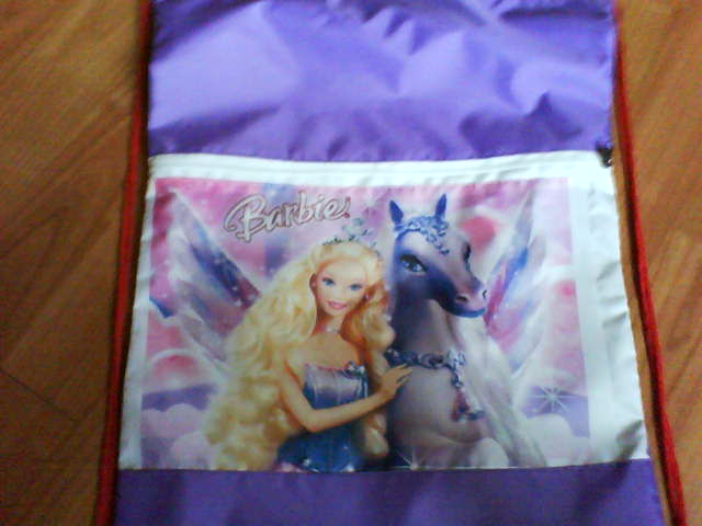 барби фиолетовый.. мешки и фартуки