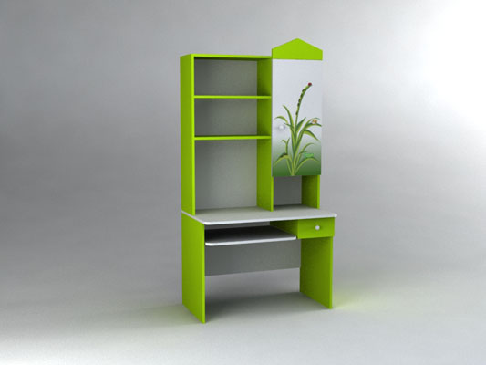 Рабочий стол 1а 'Весна'. Мебель 'Детские'