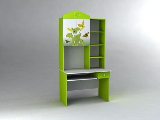 Рабочий стол 1b 'Весна'. Мебель 'Детские'