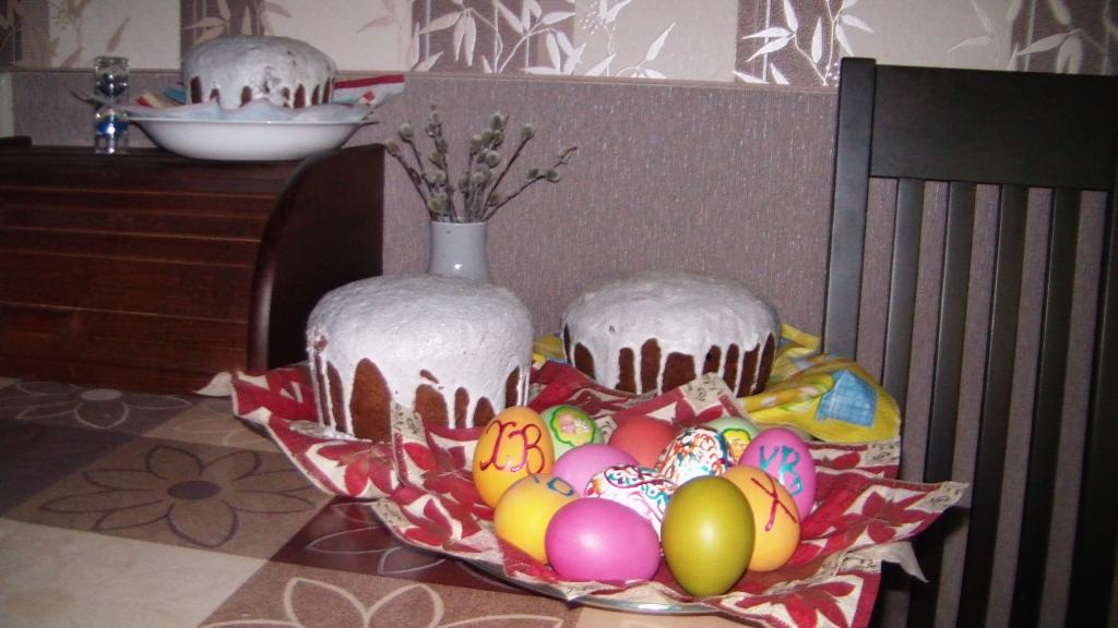 Наш пасхальный рукодельный хвастик!. Пасха-2010