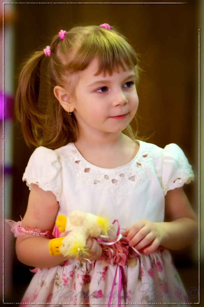 Вике 4 года! День рождения!