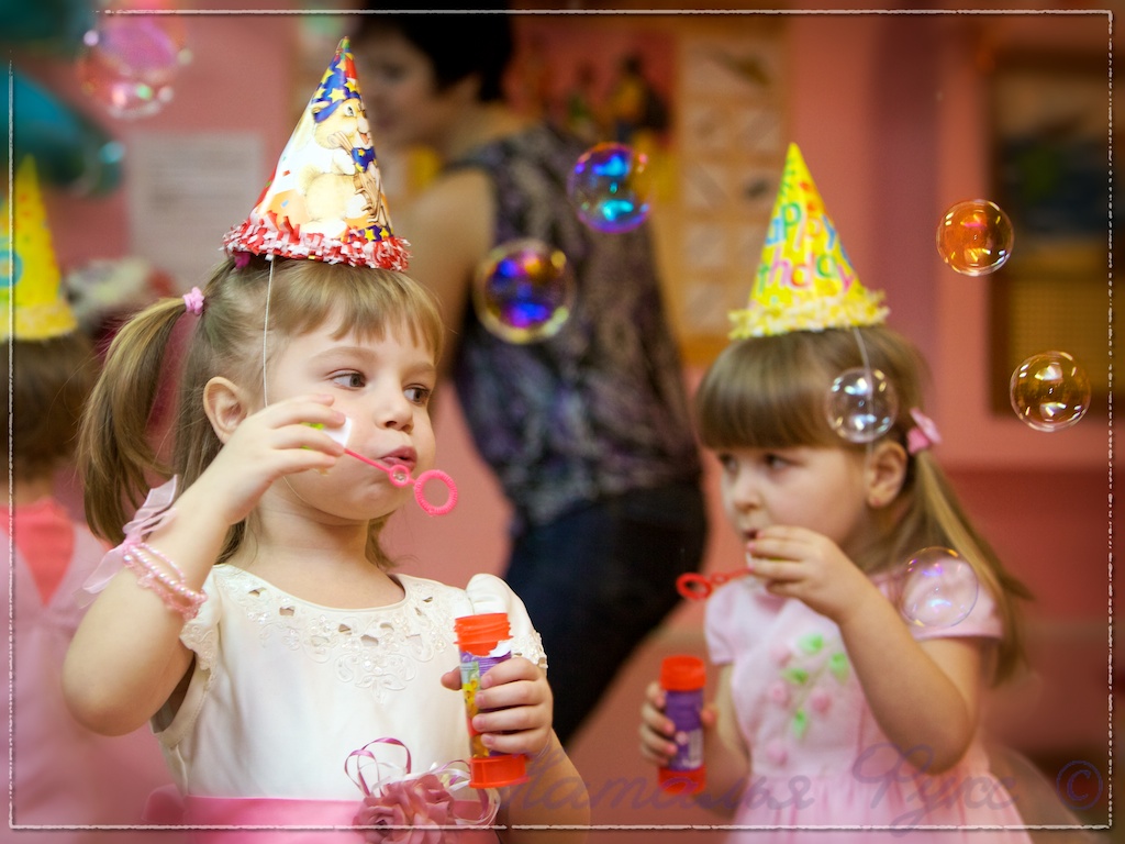 Вике 4 года! День рождения!