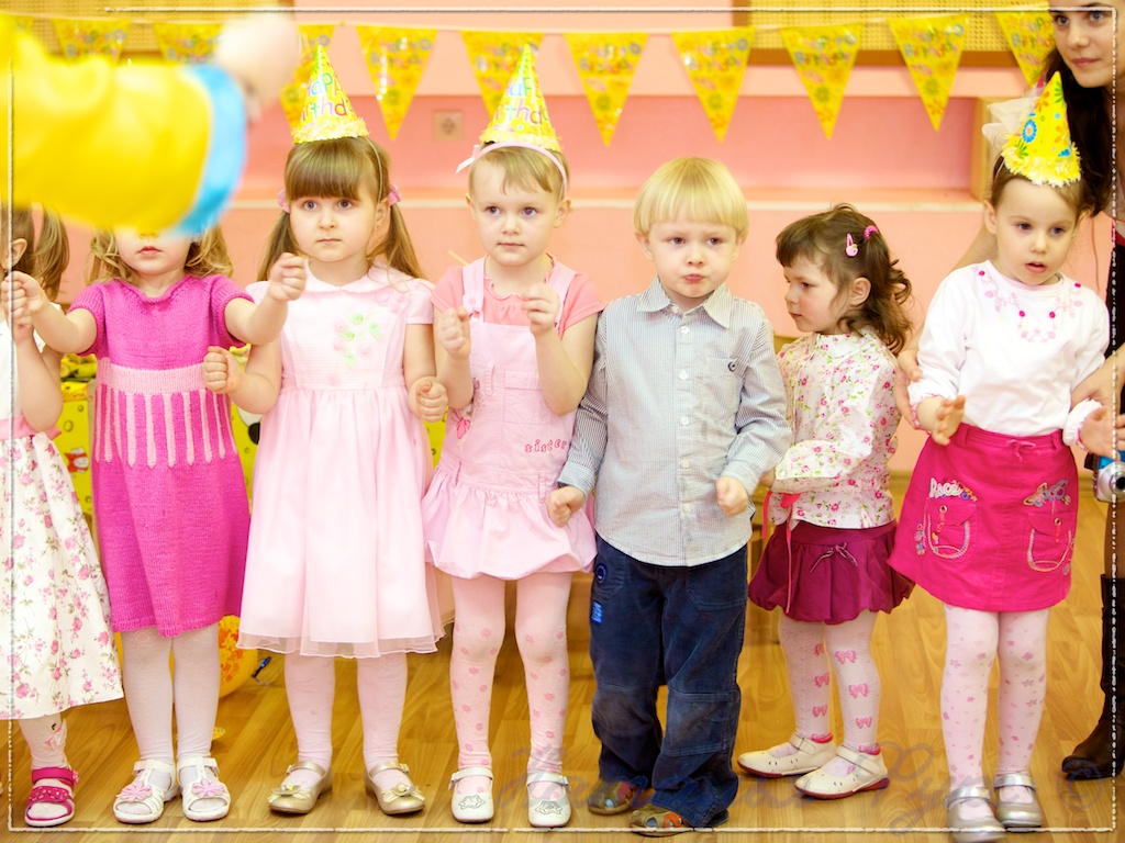 Вике 4 года! День рождения!