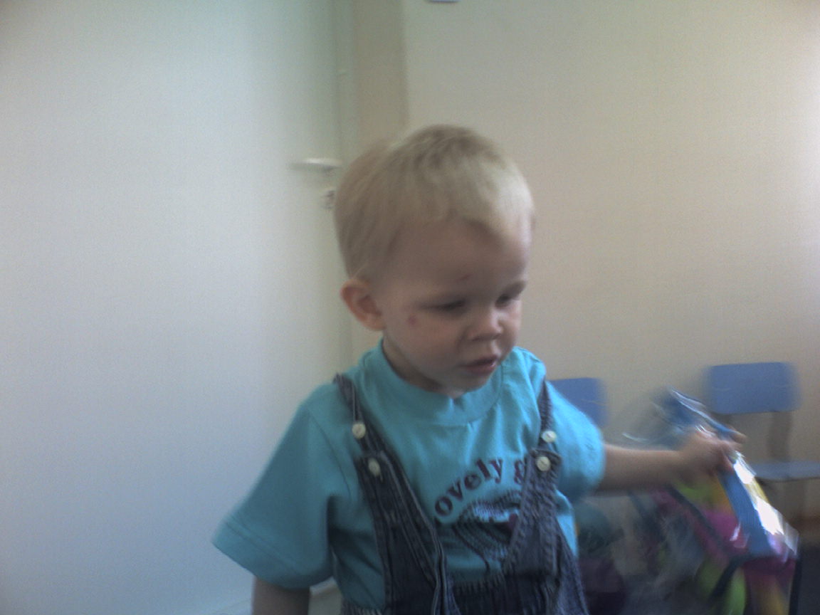 вот таким меня увидела будущая мама . 