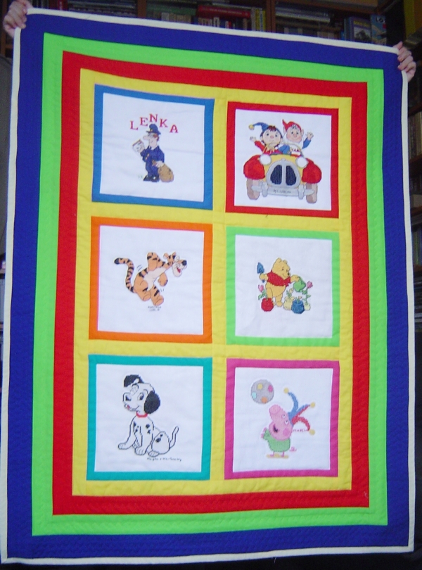 817 Lenka. 0 - uszyte kolderki