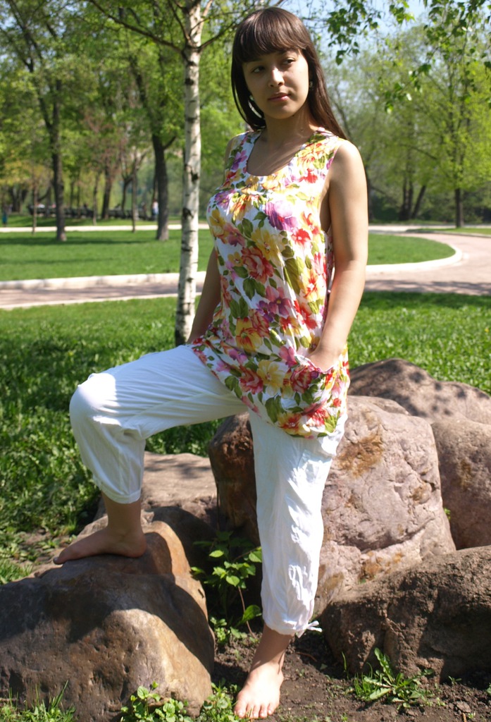 блуза BL 01-08, брюки BR 05-02. Романтик collection