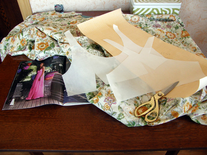 Приготовления окончены. Сарафан/Sundress