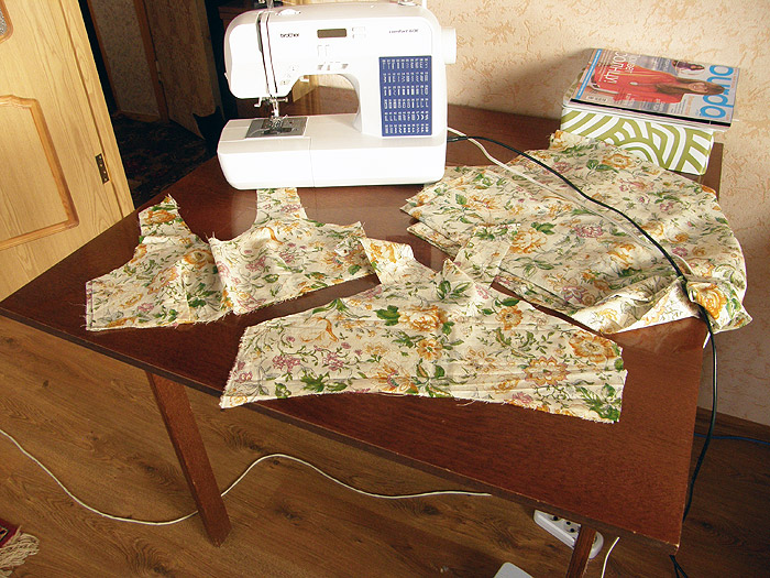 Ну вот и покромсали. Сарафан/Sundress