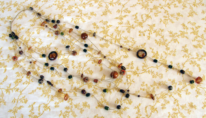 Бусы под сарафан. Бисер, бусы/Beads