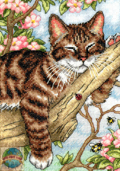 65090 Napping Kitten. Dimensions Gold Petites 1