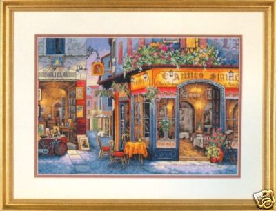 35224 European Bistro. Dimensions Gold 1