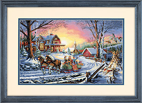 35208 Pleasures of Winter. Dimensions Gold 1