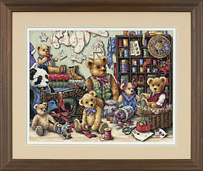 35151 Buttons 'n Bears. Dimensions Gold 1