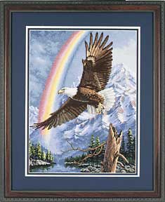 35020 The Promise - Bald Eagle. Dimensions Gold 1