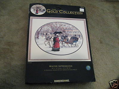 35053 Winter Impressions. Dimensions Gold 1