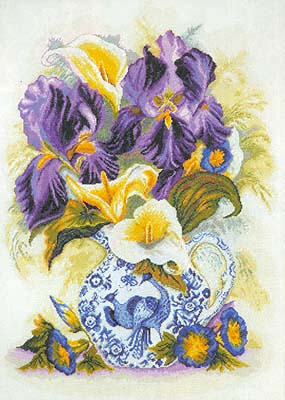 83753 Gloriuos Blooms. Elizabeth de Lisle