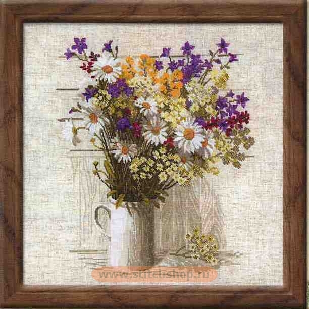 0924 Букет полевых цветов. Riolis